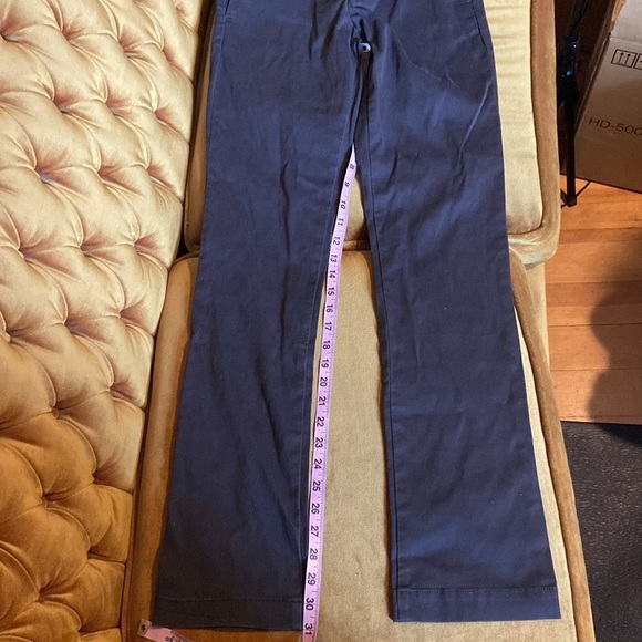 Gap slim straight leg mid rise gray pants - Picture 6 of 6